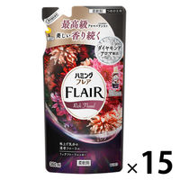ハミングフレア リッチフローラル 詰め替え 360mL 1箱（15個入） 柔軟剤 花王