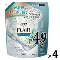 ハミング フレアフレグランス サボンデサボン 詰め替え 特大 1800mL 1箱（4個入） 柔軟剤 花王