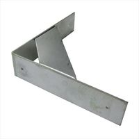 杉田エース 水切りカバー用ブラケット 210 スチール三価クロメートメッキ 531197 1セット(2個)（直送品）