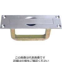 シロクマ 丸棒取手大鏡面/ブラウン NO-167 1パック（直送品） - アスクル