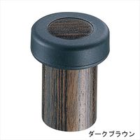 シロクマ RWー4ウッドスリムラジアル戸当りダーク RW-4 1セット(4個)（直送品）