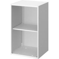 オカムラ ジャスタス収納 オープン（シェルビング）2段 連結用（上置き）幅450×奥行400×高さ750mm ホワイト 1台  オリジナル