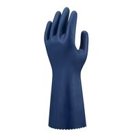 ショーワグローブ 耐薬品手袋 ニトリルゴム製化学防護手袋 Lサイズ 1双 CN740 1セット（60双）（直送品）