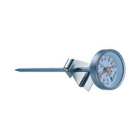 シンワ測定 温度計　Vー1　丸Ｔ字型　0～100℃　φ3.5×13cm　調理用 72960 1個