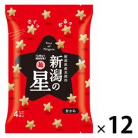 新潟の星 甘から 12袋 越後製菓 煎餅 おせんべい