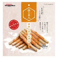 ドギーマン 仕上名人 ササミロールガム 20本 1袋 ドッグフード おやつ