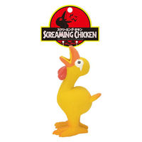 スクリーミングチキン イエロー 1個 犬 おもちゃ プラッツ