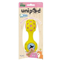 【ワゴンセール】ユニポッド（unipod）ダンベル イエロー 1個 犬 おもちゃ