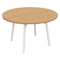 組立設置込】コクヨ フランカ 円形4本脚 幅900×奥行900×高さ720mm 
