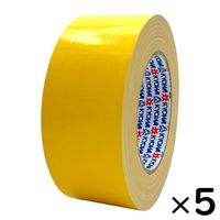 パイロン クロステープ 黄 幅50mm×長さ25m HE-110-2 共和 1セット（5巻入）