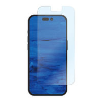 OWLTECH iPhone14Pro用 液晶画面保護強化ガラス ブルーライトカット OWL-GSIE61P-BC 1個（直送品）