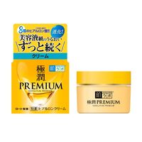 肌ラボ 極潤プレミアム ヒアルロンクリーム 50g 美容液 うるおい 保湿 無着色 無香料 弱酸性 ロート製薬