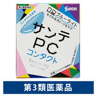 サンテPCコンタクト 12ml 参天製薬　コンタクト装着時の不快感 目薬 黄色 目の疲れ・炎症 ブルーライト【第3類医薬品】