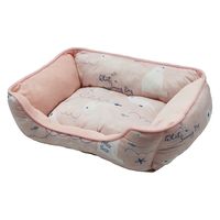 スギモト 冷感クマ柄　スクエアベッド　Ｍ　ピンク　ＳＢー１４８　Ｍ　ＰＩ 287817 1個（直送品）