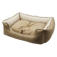 スギモト カバー取り外し可　無地スクエアベッド　ＸＬ　ブラウン　ＳＢー１５１　ＸＬ　ＢＲ 287822 1個（直送品）