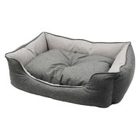 スギモト カバー取り外し可　無地スクエアベッド　ＸＬ　グレー　ＳＢー１５１　ＸＬ　ＧＹ 287823 1個（直送品）