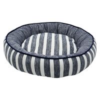 スギモト 冷感ストライプ　ラウンドベッド　Ｍ　ブルー　ＲＢー１０４　Ｍ　ＢＬ 287832 1個（直送品）