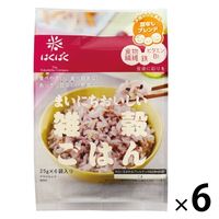 はくばく まいにちおいしい雑穀ごはん 1セット （25g×6袋） 6個 雑穀