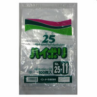 エフピコチューパ　エフピコ LDポリ袋 ハイポリ25 NO.12 2100255　1袋(100枚入）（直送品）