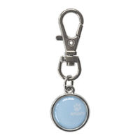 ハッピートーク animal protect charm ナスカンタイプ Blue 日本製 APC-BL 1個（直送品）