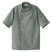 セブンユニフォーム 男女兼用半袖コート サイズ /3L BA1089-7 1セット(2点)（直送品）