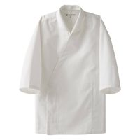 セブンユニフォーム 男女兼用七分袖コート サイズ /L EA3080-0 1セット(2点)（直送品）