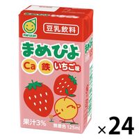 マルサンアイ まめぴよ いちご味 125ml 1箱（24本入）