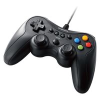 ゲームパッド PC コントローラー Xinput PS系ボタン配置 FPS仕様 ブラック JC-GP30SVBK エレコム 1個（直送品）