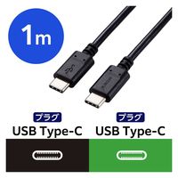 エレコム USB Type C ケーブル PD 100W スリムケーブル MPA-CC5P