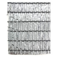 クラーク 遮光ネットシルバー H112S 1mx4m 1式（直送品）