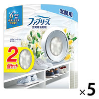 P&G　ファブリーズＷ消臭　玄関用消臭剤　ホワイト・ティー＆リリー　5パック（2個入×5）　消臭芳香剤