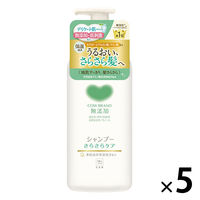 カウブランド 無添加シャンプー さらさら 本体 500ml 5個　牛乳石鹸共進社