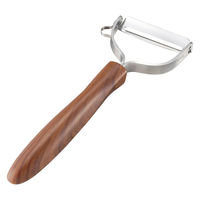 貝印 KAI KHS ピーラー 皮むき器 木目調 DH7360　5個