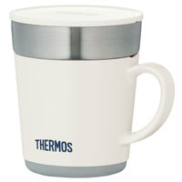 サーモス（THERMOS） 保温マグカップ 240ml ホワイト JDC-241 WH 5個