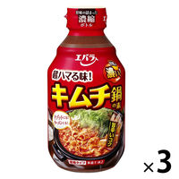 エバラ キムチ鍋の素 300ml 3 本 エバラ食品工業 鍋つゆ 鍋スープ