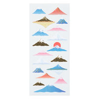 奥山商会 和風シール 富士山 JP328 1セット(5枚)