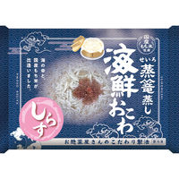 ファーストフーズ [冷凍] 日本アクセス 蒸篭蒸し海鮮おこわ　しらす 1パック×12個 4589989803803（直送品）