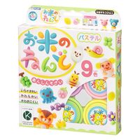 銀鳥産業 お米のねんどパステル9色 462-301 1セット(6個)