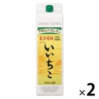 いいちこ ２５度パック１．８Ｌ 　2本