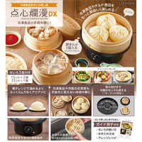 ライソン 冷凍食品用せいろ蒸し器 点心爛漫DX KDSC-003B 1個（直送品）