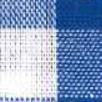 清原 生地 ギンガムチェック（６mm角） 10M巻 G1002_B ブルー 1巻（10M）（直送品）
