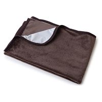 AQUA mofua　プレミアムマイクロファイバー　あったか防水シーツ　シングル　ブラウン 50600106 1枚（直送品）