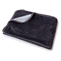 AQUA　mofua　プレミアムマイクロファイバー　あったか防水シーツ　シングル　チャコールグレー50600168　1枚（直送品）