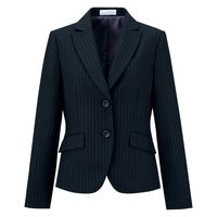 神馬本店 ツインストライプジャケット　ネイビー　19号 E2240-1-19号 1着（直送品）