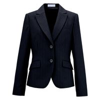 神馬本店 ツインストライプジャケット グレー 19号 E2240-2-19号 1着（直送品）