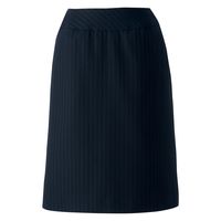 神馬本店 ツインストライプAラインスカート　ネイビー　4L E2256-1-4L 1着（直送品）