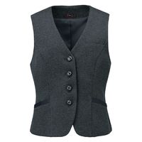 神馬本店 メランジュニットベスト ネイビー 5号 SA490V-1-5号 1着（直送品）