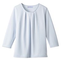 神馬本店 ブライトニットカットソー　シルバーグレー　S SA800N-2-S 1着（直送品）