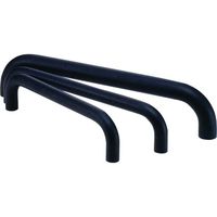 鍋屋バイテック会社 アルミ取っ手 UCF UCFー28ー400ーBKーP 1個（直送品）