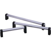鍋屋バイテック会社 アルミオーバルチューブラ取っ手 UVF UVFー36ー250ーBKーP 1個（直送品）